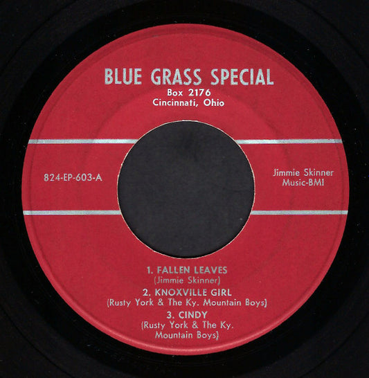 Jimmie Skinner / Rusty York & The Kentucky Mountain Boys (2) : Fallen Leaves (7", EP)