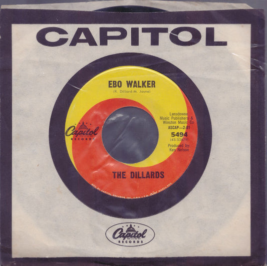 The Dillards : Ebo Walker/Nobody Knows (7", Single)