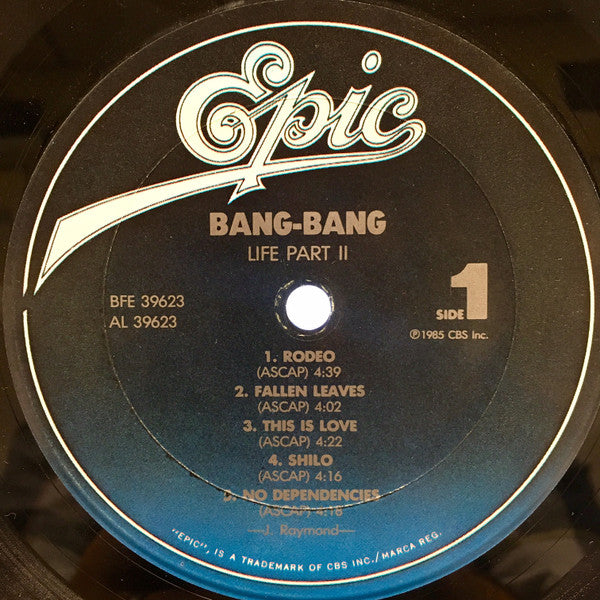 Bang-Bang (2) : Life Part II (LP, Album, Pit)