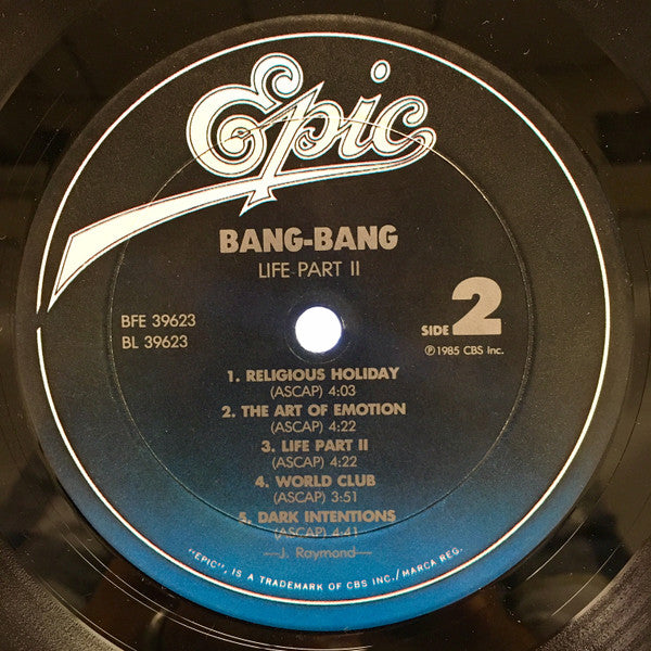 Bang-Bang (2) : Life Part II (LP, Album, Pit)