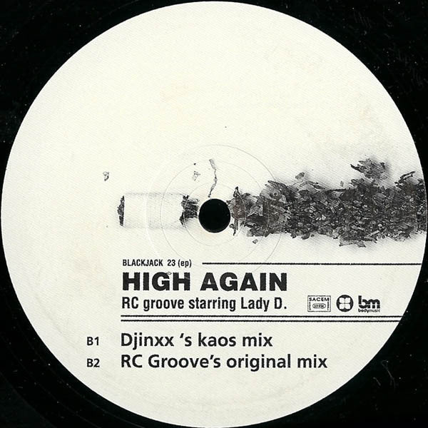 RC Groove Starring Lady D.* : High Again (12", EP)