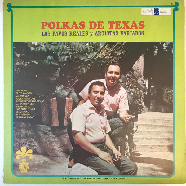 Various : Polkas de Texas (LP, Comp)