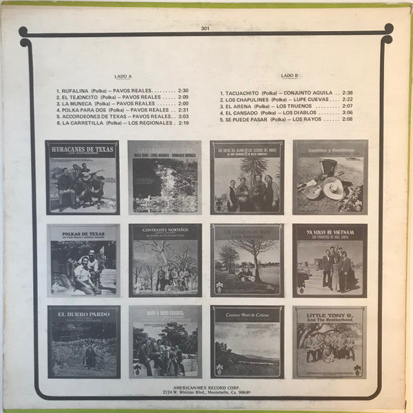 Various : Polkas de Texas (LP, Comp)