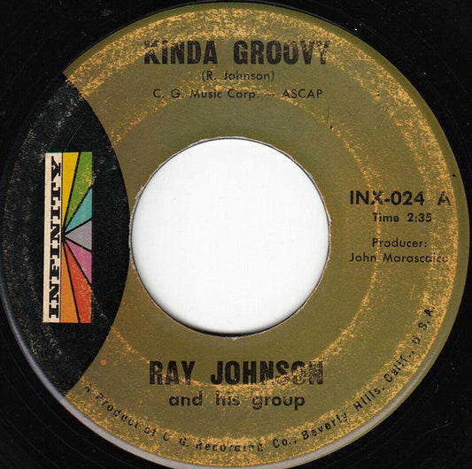 Ray Johnson And His Group : Kinda Groovy (7", Single)