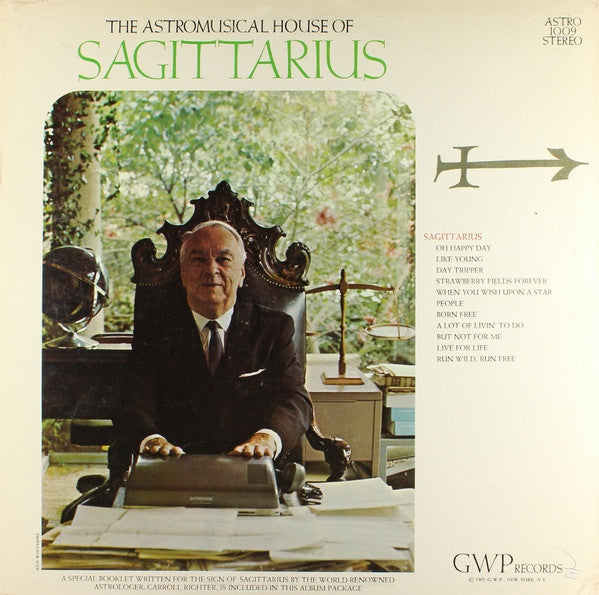 Unknown Artist : The Astromusical House Of Sagittarius (LP, Album)