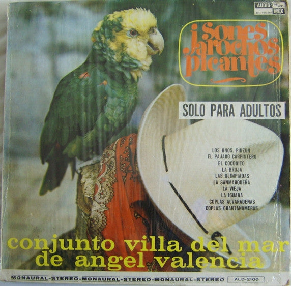 Conjunto Jarocho "Villa Del Mar" De Angel Valencia : Sones Jarochos Picantes (LP)