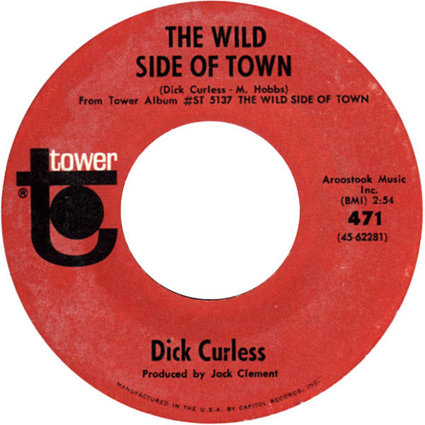 Dick Curless : Secret Of Your Heart (7")