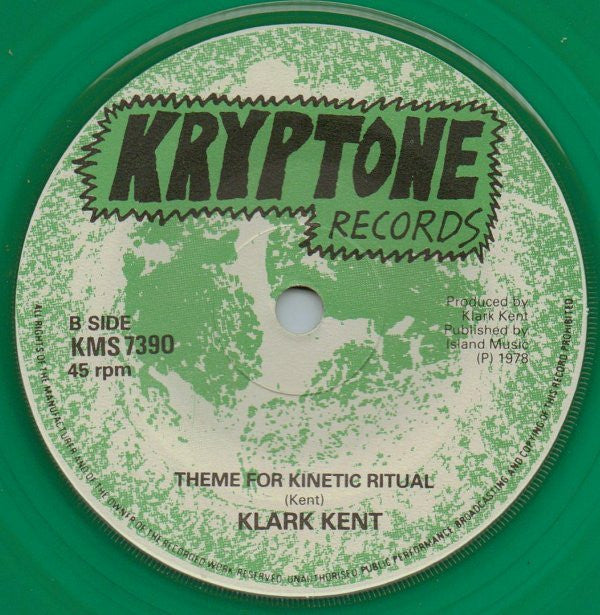 Klark Kent (3) : Too Kool To Kalypso (7", Single, Gre)