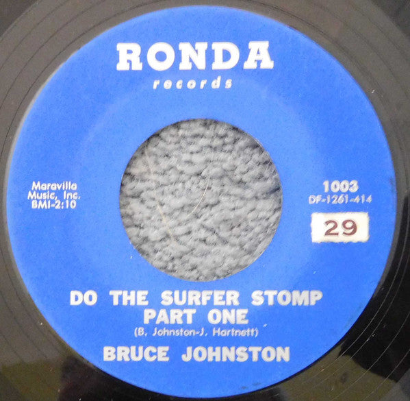 Bruce Johnston : Do The Surfer Stomp (7", Single)