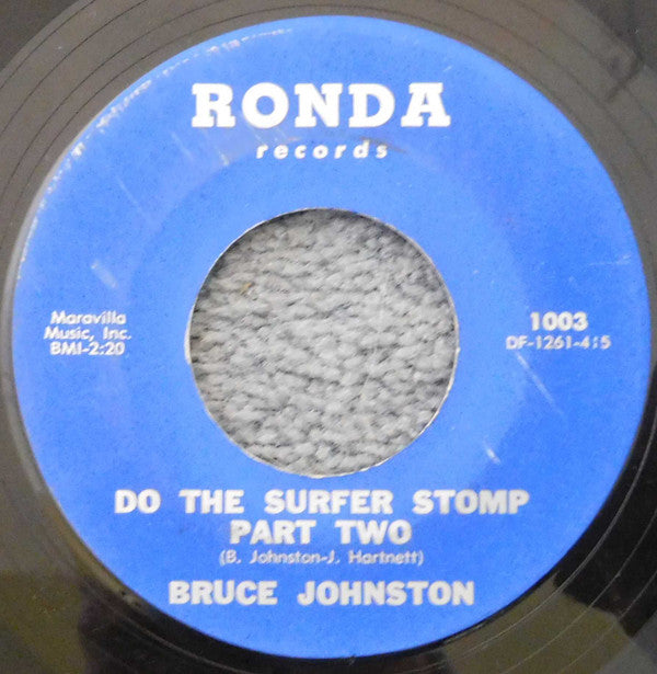 Bruce Johnston : Do The Surfer Stomp (7", Single)