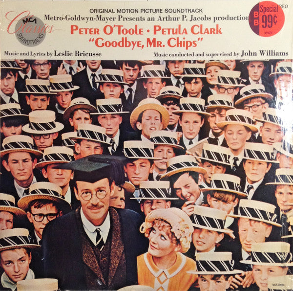 Leslie Bricusse, John Williams (4) : Goodbye, Mr Chips (Original Motion Picture Soundtrack) (LP, Album, RE)