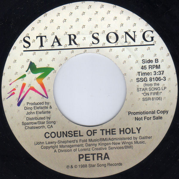 Petra (9) : Open Book (7", Single, Promo)
