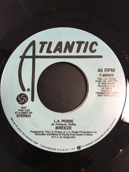 Breeze (2) : L.A. Posse (7", Promo)