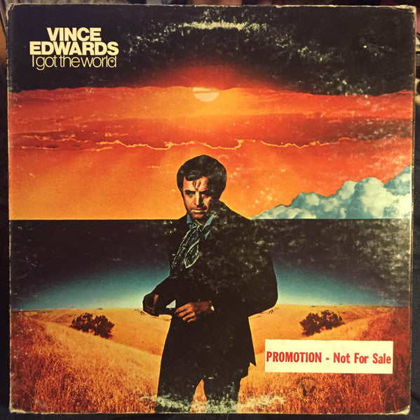Vince Edwards (2) : I Got The World (LP, Album, Promo, Gat)