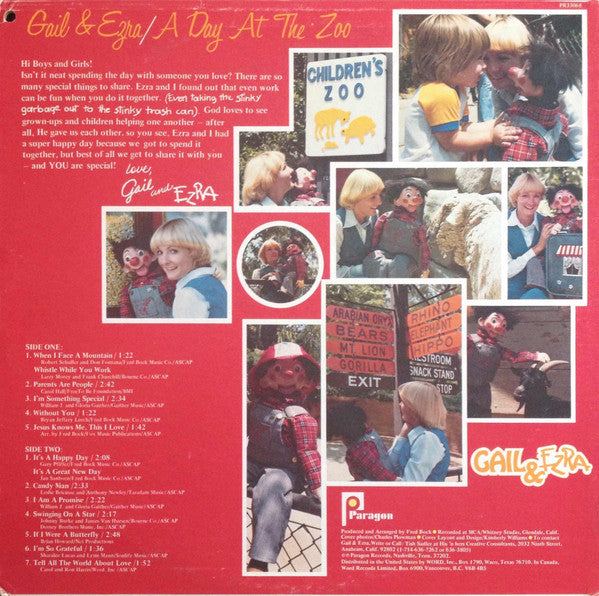 Gail & Ezra : It's A Happy Day! (LP, Album)
