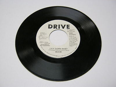 Miami : Lay Down Baby (7", Promo)