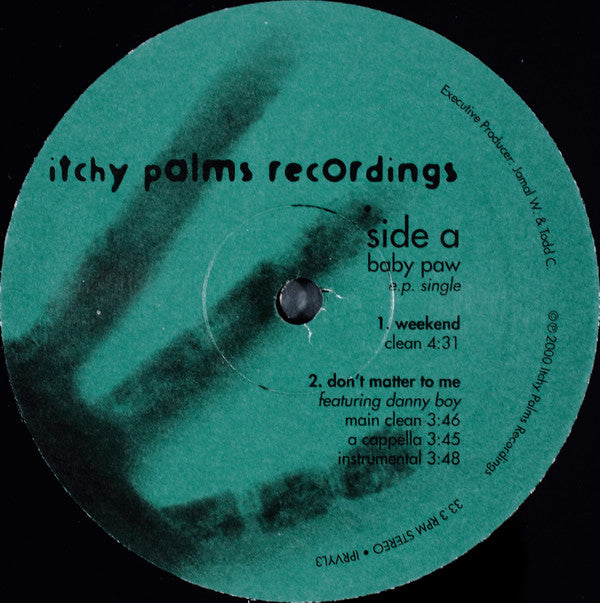 Baby Paw : Weekend (12", EP)