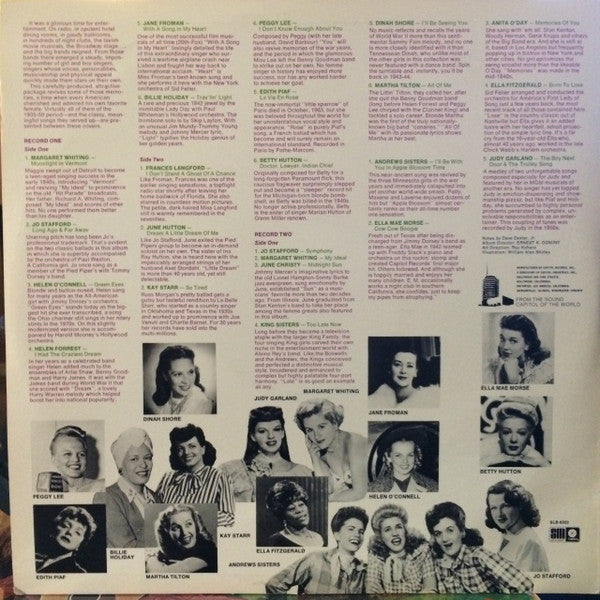 Various : The Great Girl Singers (2xLP, Comp)