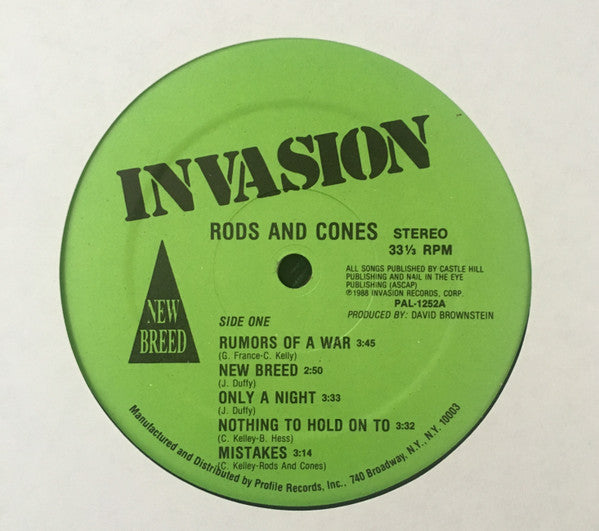Rods and Cones : New Breed (LP, Album)