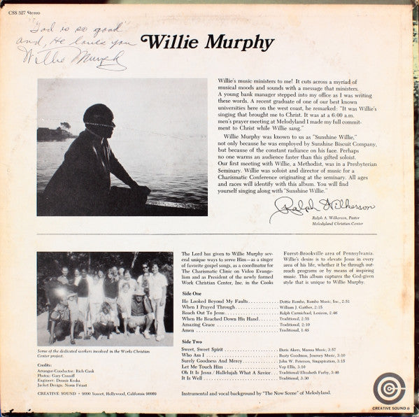 Willie Murphy (3) : He Looked Beyond My Faults (LP, Album)