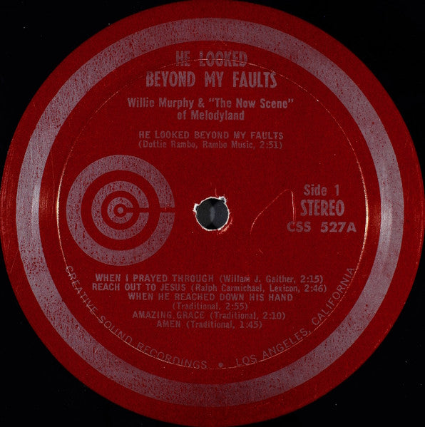 Willie Murphy (3) : He Looked Beyond My Faults (LP, Album)