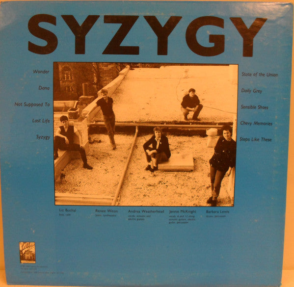 Syzygy (10) : Syzygy (LP, Album)