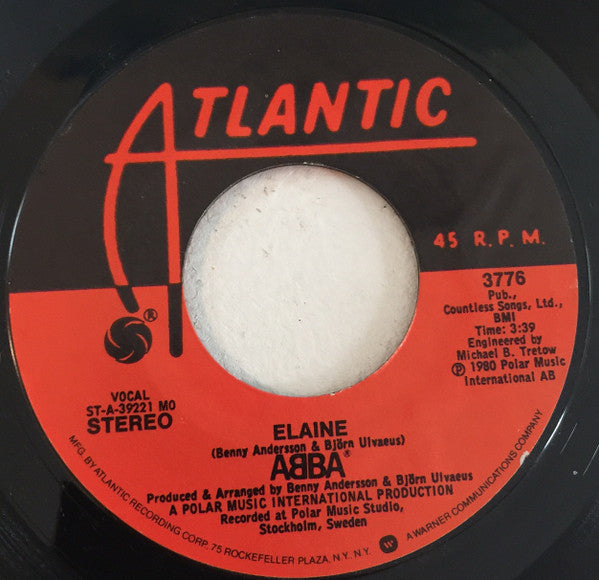 ABBA : The Winner Takes It All (7", Single, MO)