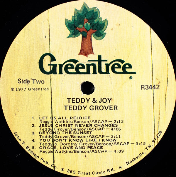 Teddy Grover & Joy : I Am Determined (LP, Album)