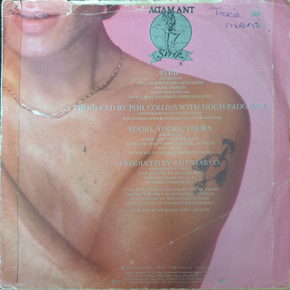 Adam Ant : Strip (7", Single)