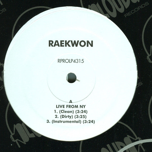 Raekwon : Live From New York / Power (12", Promo)