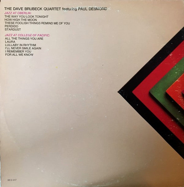 Dave Brubeck : The Art Of Dave Brubeck/The Fantasy Years (2xLP, Comp, Mono, PRC)