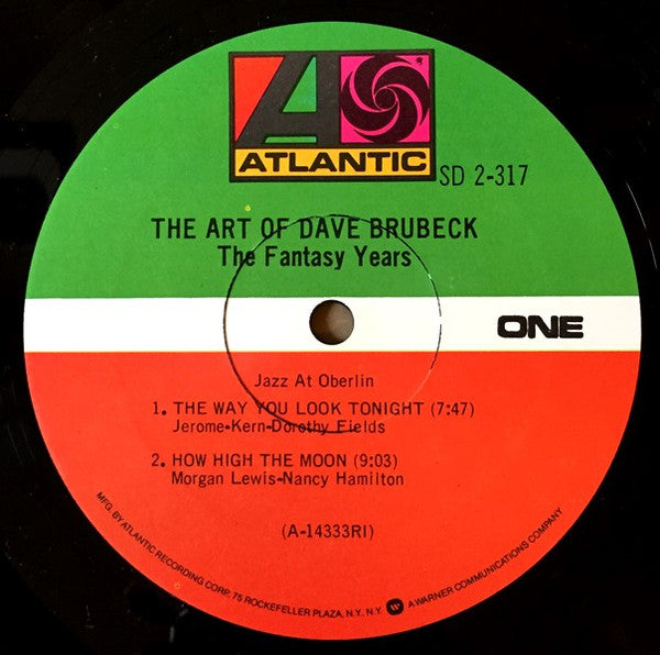 Dave Brubeck : The Art Of Dave Brubeck/The Fantasy Years (2xLP, Comp, Mono, PRC)