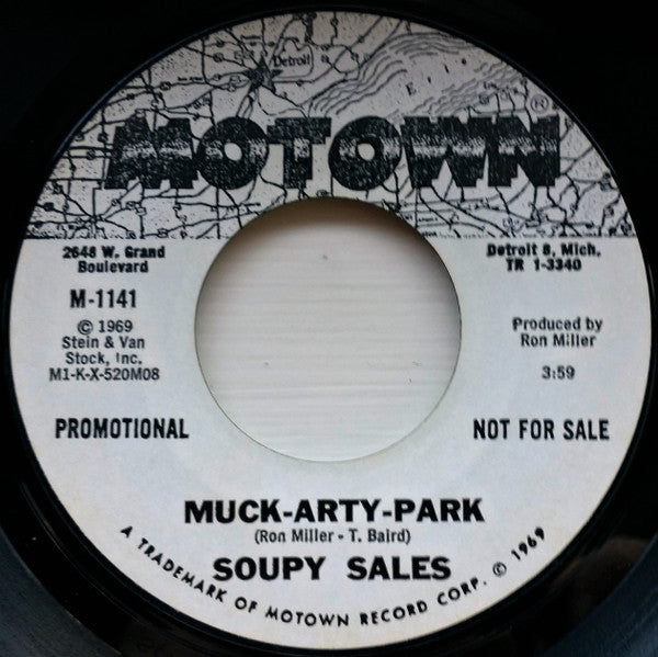 Soupy Sales : Muck-Arty-Park (7", Single, Promo)