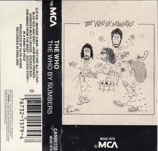 The Who : The Who By Numbers (Cass, Album, RE)