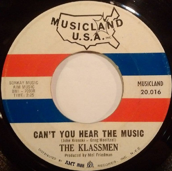 Gayle McCormick And The Klassmen : Without You (7", Single)