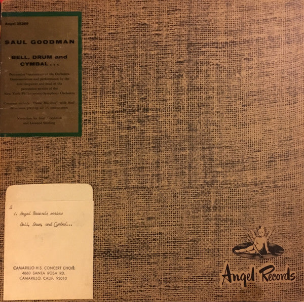 Saul Goodman : Bell, Drum And Cymbal... (LP, Album)
