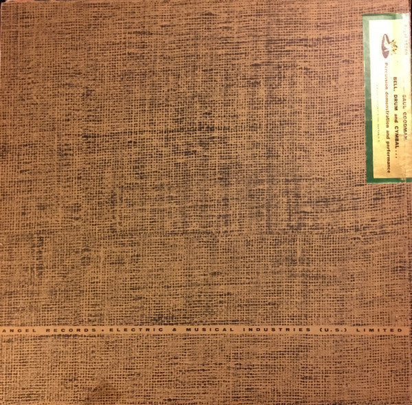 Saul Goodman : Bell, Drum And Cymbal... (LP, Album)