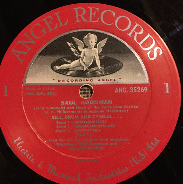 Saul Goodman : Bell, Drum And Cymbal... (LP, Album)