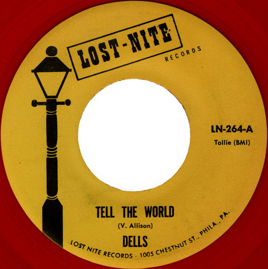 Dells* / Count Morris : Tell The World / Blues At Three (7", Single, RE, Red)