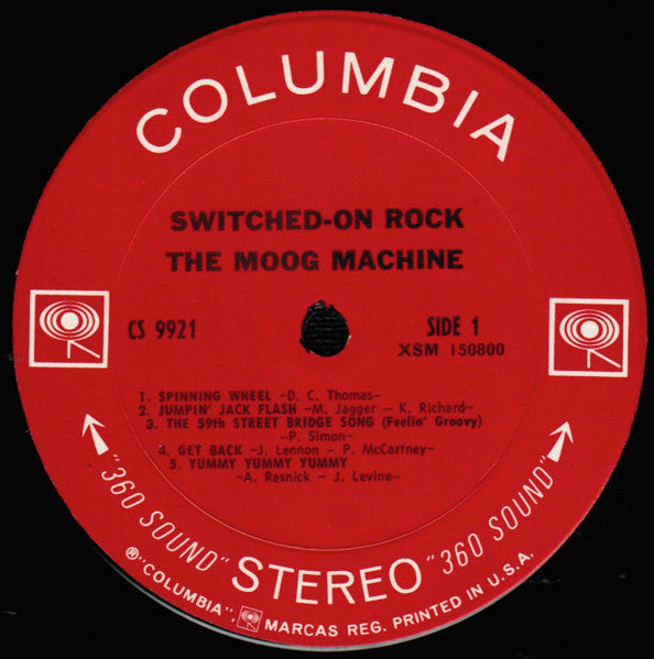 The Moog Machine : Switched-On Rock (LP, Album, Pit)