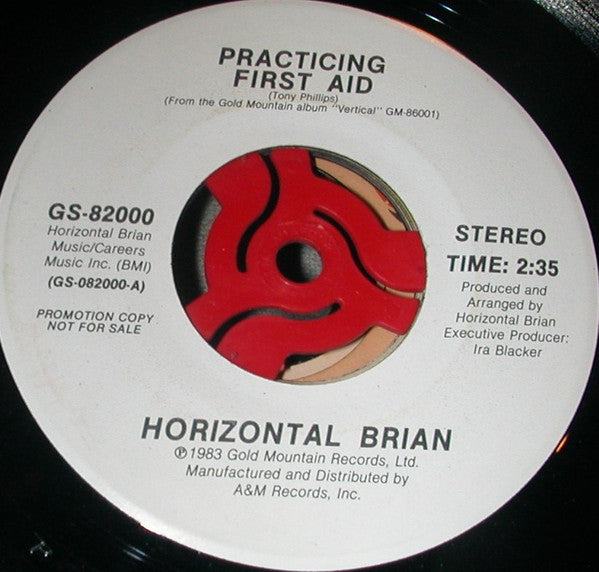 Horizontal Brian : Practicing First Aid (7", Promo)