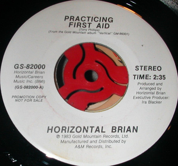 Horizontal Brian : Practicing First Aid (7", Promo)