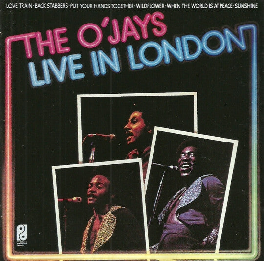 The O'Jays : The O'Jays Live In London (CD, Album, RE)