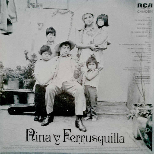 Nina* Y Ferrusquilla* : El Camisa De Juera (LP, Album)