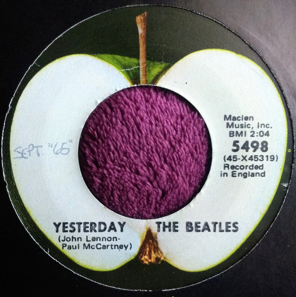The Beatles : Act Naturally (7", Single, Mono, RP, Los)