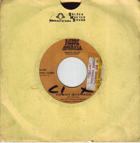 Fiebre Amarilla : Te Pica (7", Single)