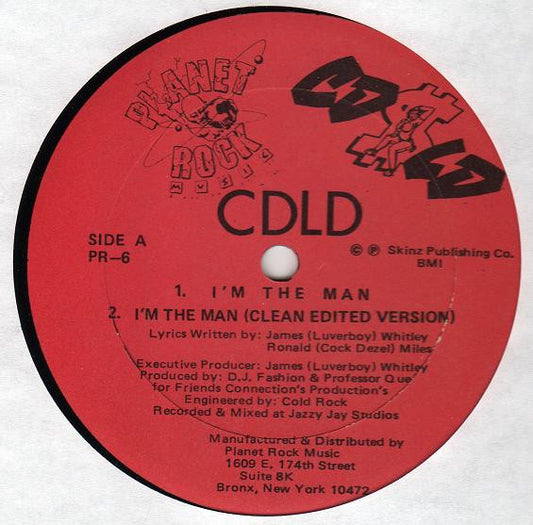 CDLD : I'm The Man (12", Maxi)