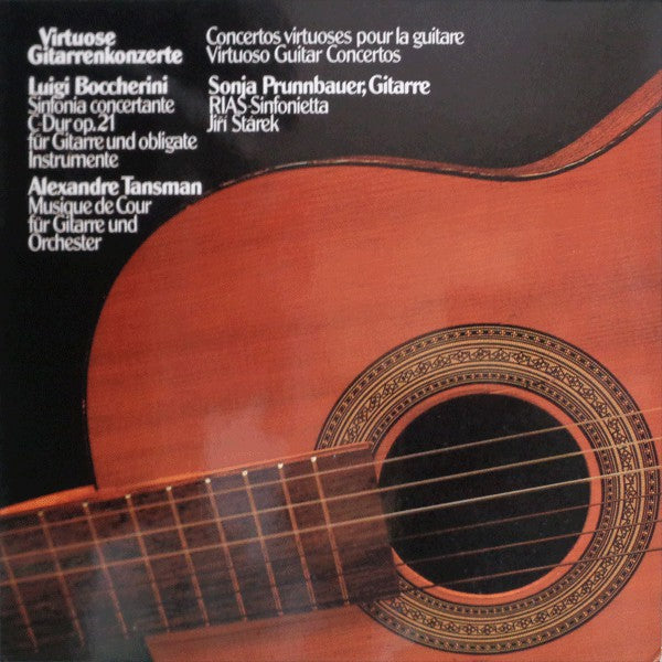 Sonja Prunnbauer : Virtuose Gitarrenkonzerte (LP)