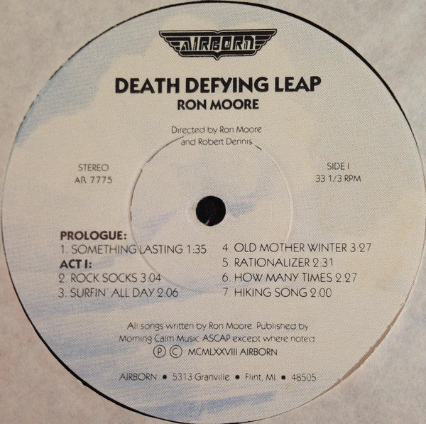 Ron Moore (2) : Death Defying Leap (LP)