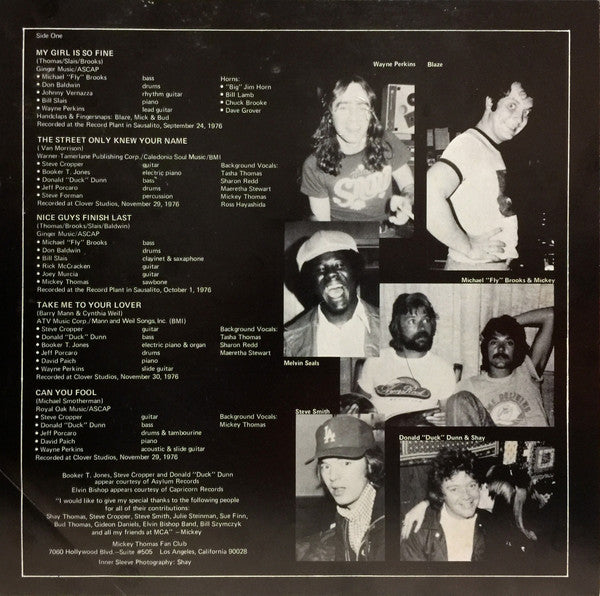 Mickey Thomas : As Long As You Love Me (LP, Album, Pin)